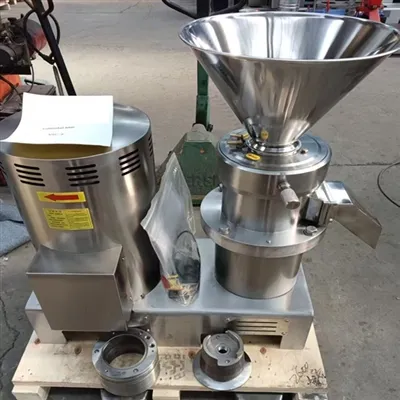 Stroj na výrobu arašidového masla JTM-130 pripravený na odoslanie